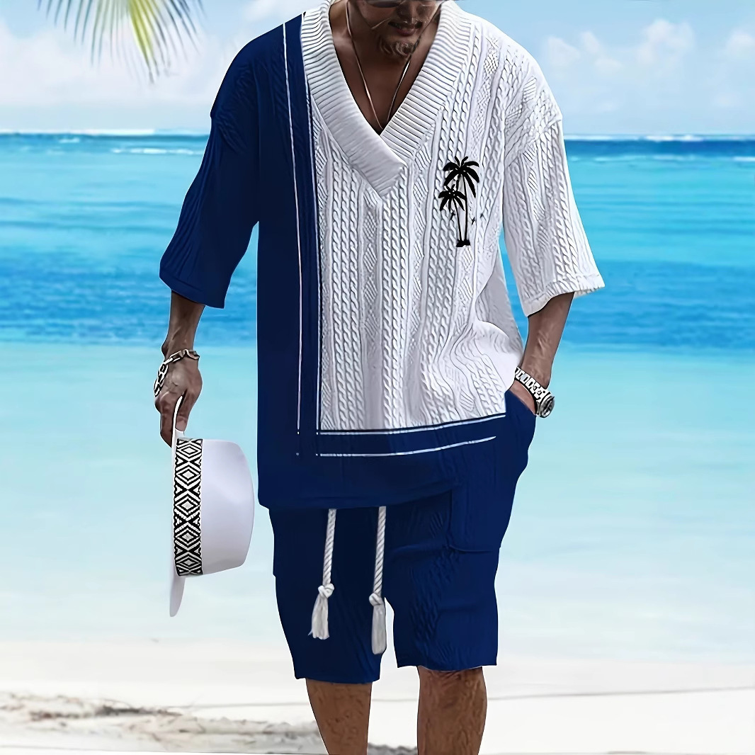 Men'S Fashion Outfits - 2026 Mens 3D Printed Short Sleeve