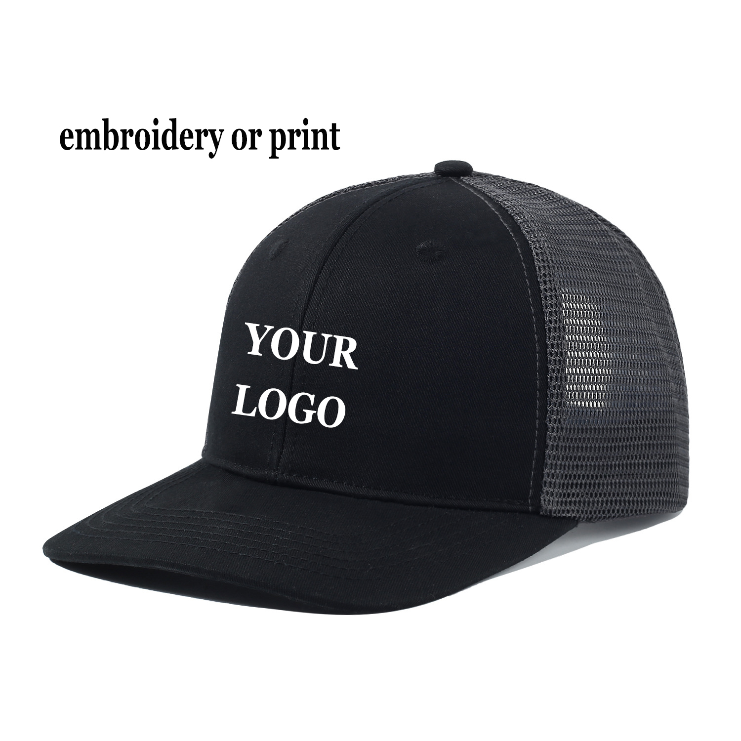 Mens Fashion Denim - Custom Logo Sport Snapback Cap Men