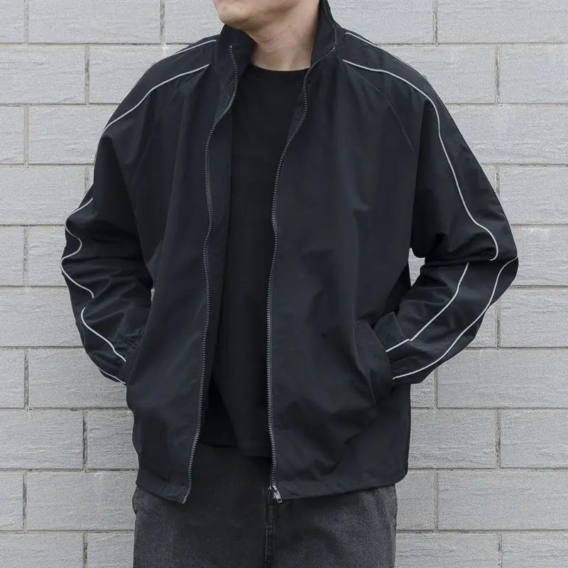 Jackets Men Autumn Pockets Cas - Mens Fashion Bomber Jacket 评论和价格