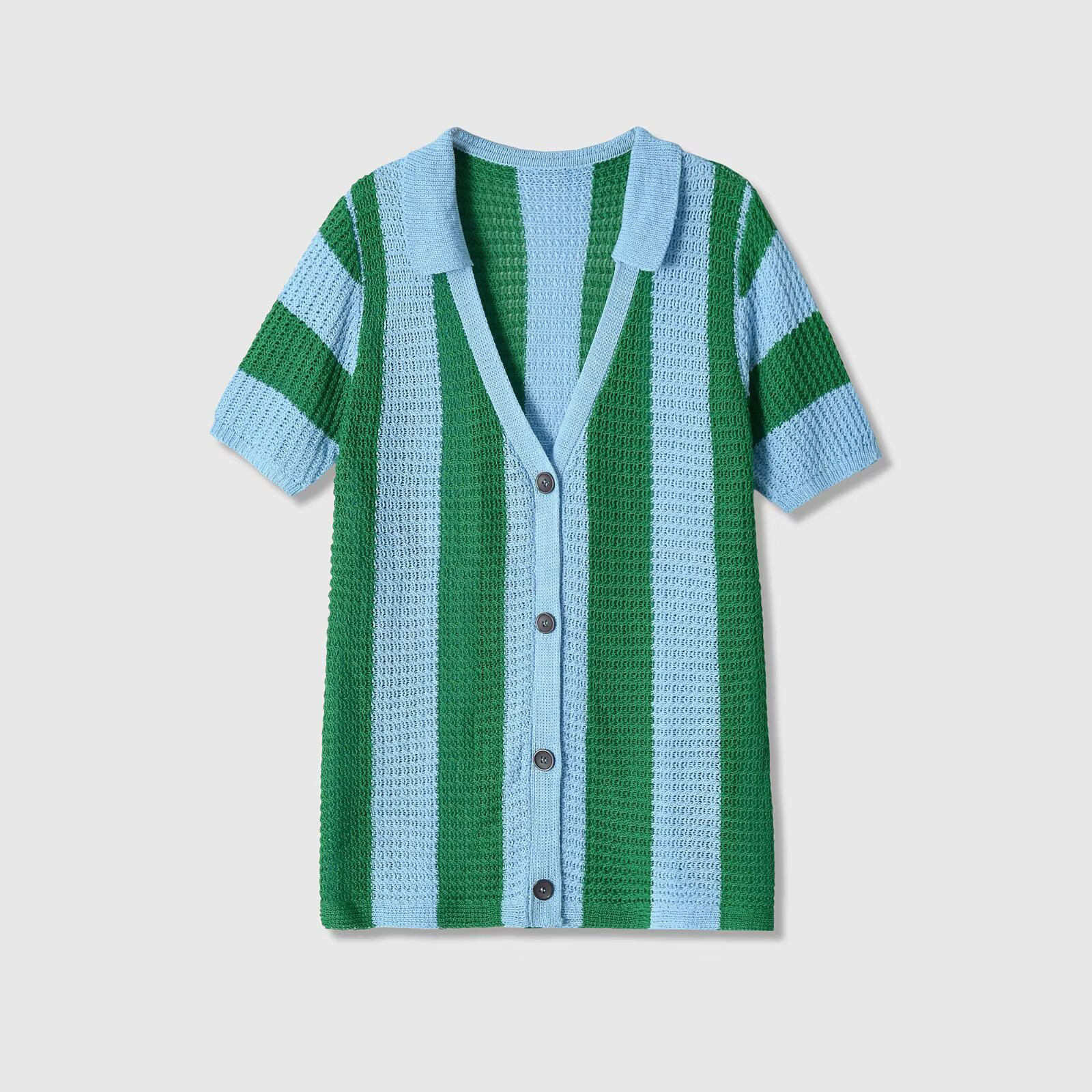 DEEABAE Short sleeved V-neck s - Polo Shirt Slim 评论和价格