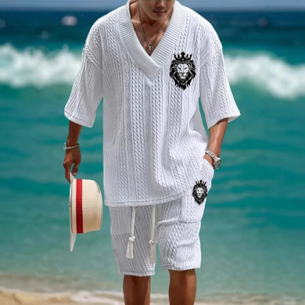 2026 Mens 3D Printed Short Sle - Men'S Fashion Outfits 评论和价格