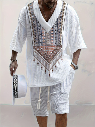 2026 Mens 3D Printed Short Sle - Men'S Fashion Outfits 评论和价格
