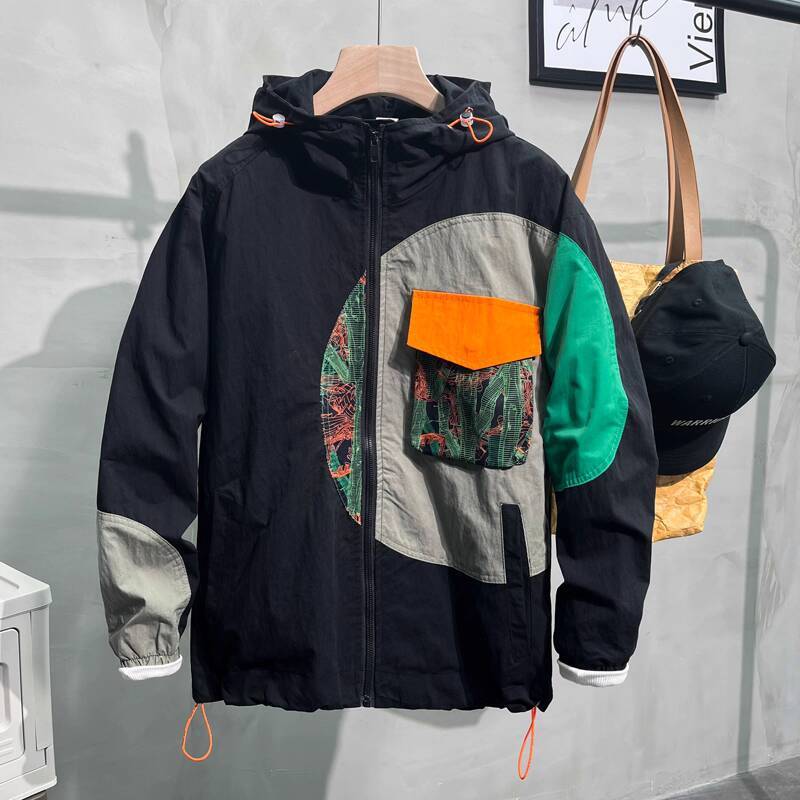 Men's Street Style Casual Loos - Mens Fashion Bomber Jacket 评论和价格