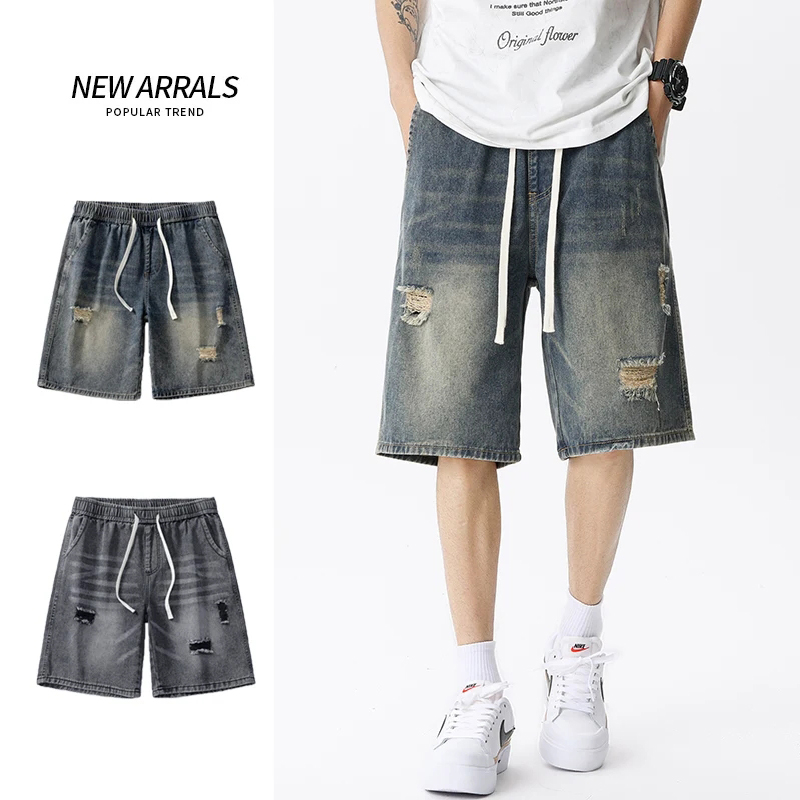 Summer Thin Denim Shorts Men's - Mens Fashion Denim 评论和价格