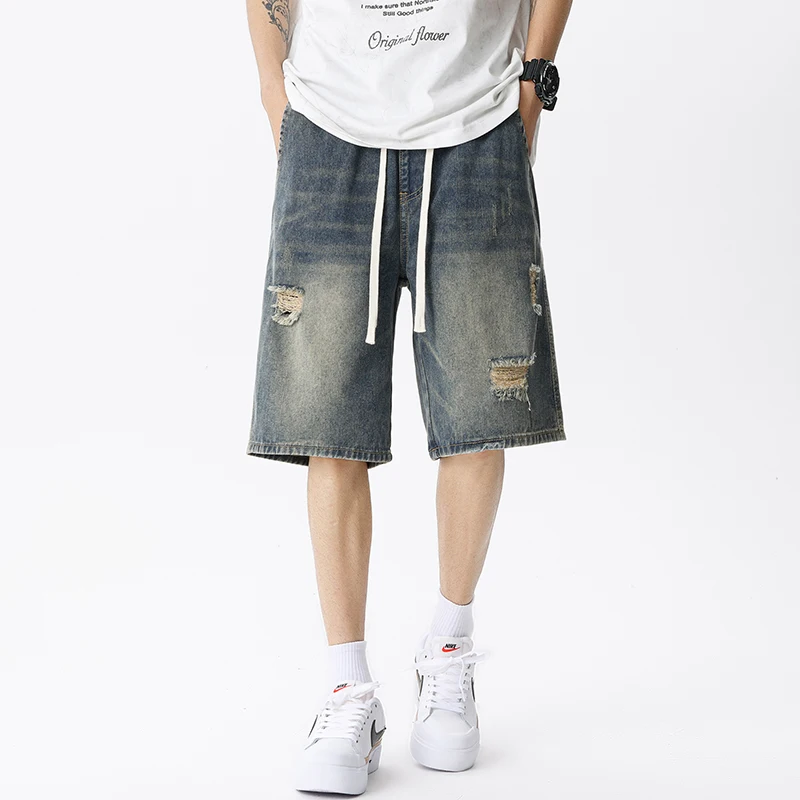 Summer Thin Denim Shorts Men's - Mens Fashion Denim 评论和价格