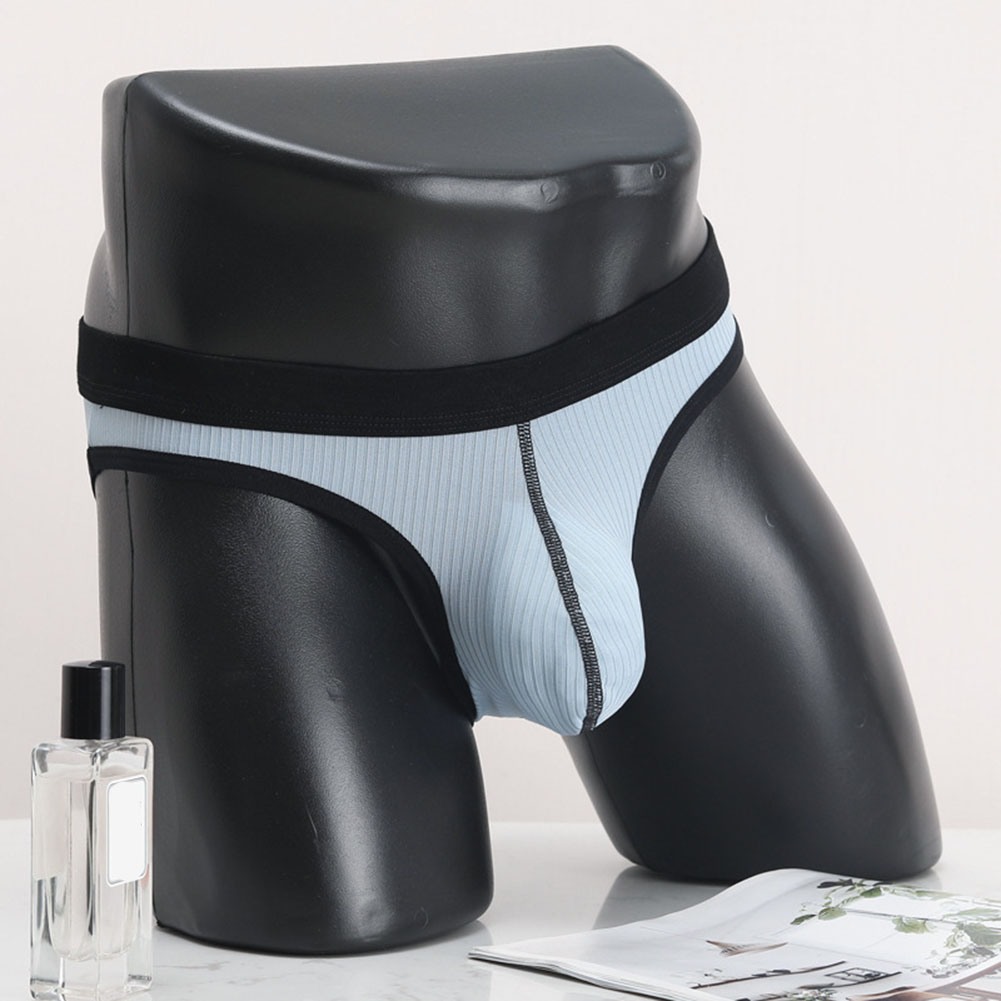 Solid Color Underpants Dark Bl - Men'S Fashion Underwear Brands 评论和价格