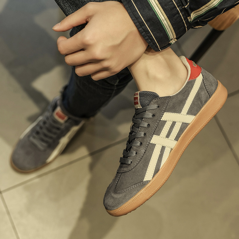Genuine Leather Men Shoes Flat - Men'S Fashion Hiking Boots 评论和价格
