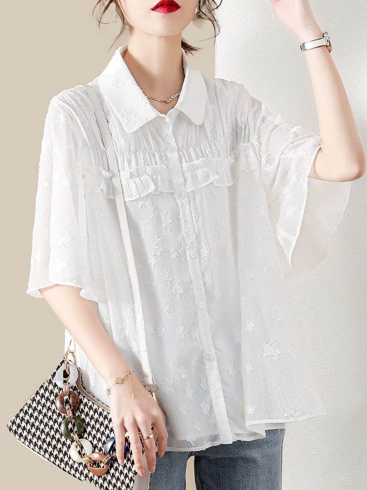 Women 2026 Summer Fashion Top  - Polo Shirt Slim 评论和价格