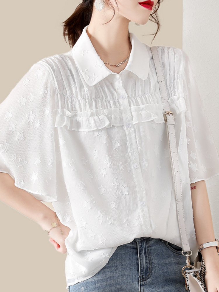 Women 2026 Summer Fashion Top  - Polo Shirt Slim 评论和价格