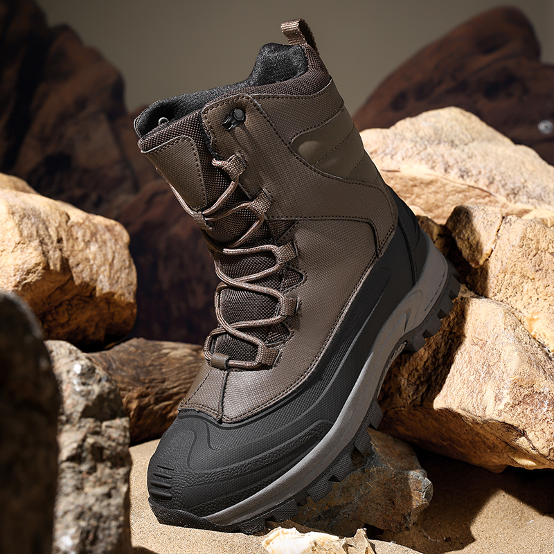 Men's Non-Slip Warm Hiking Sho - Men'S Fashion Hiking Boots 评论和价格