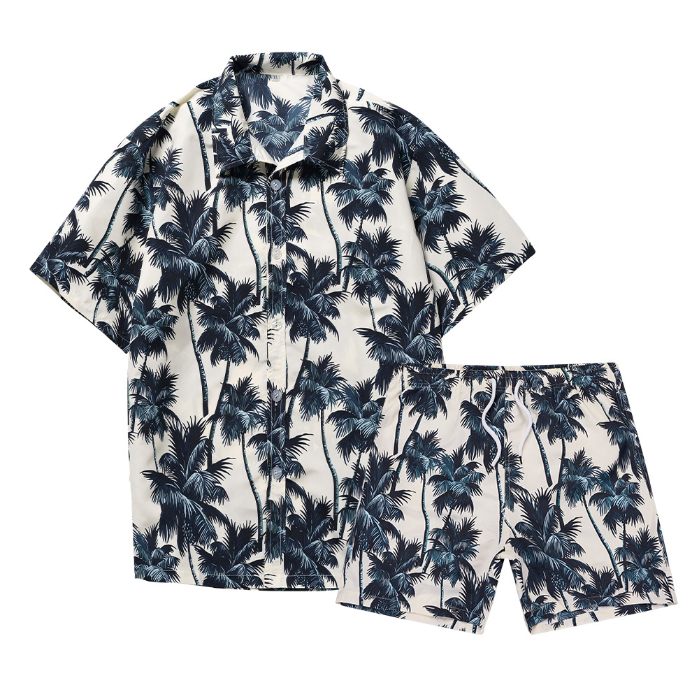 Hawaiian Coconut Tree 3D Print - Men'S Fashion Outfits 评论和价格