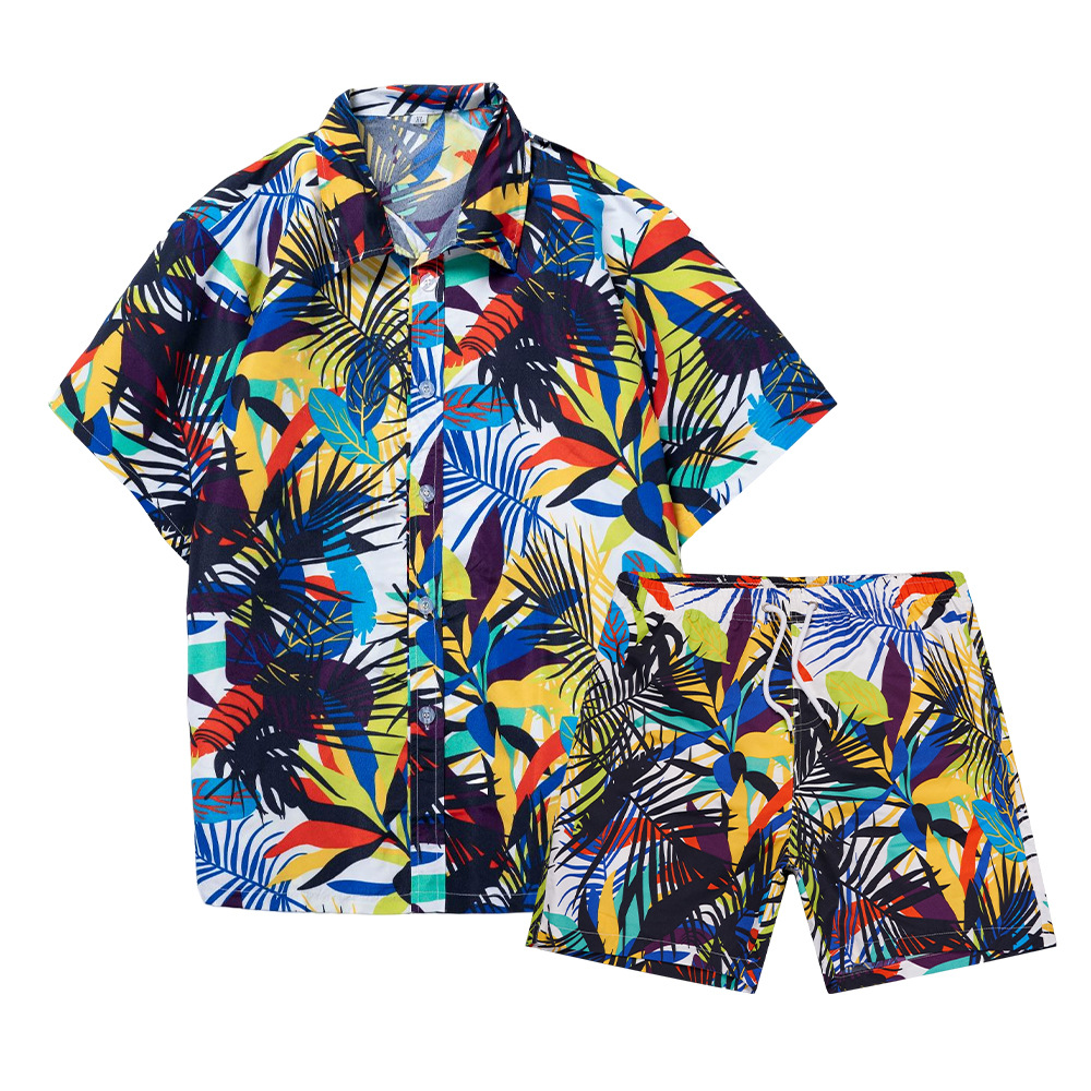 Hawaiian Coconut Tree 3D Print - Men'S Fashion Outfits 评论和价格