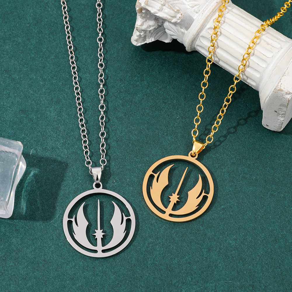 Jedi Order Logo Necklace Fashi - Men'S Fashion Accessories 评论和价格