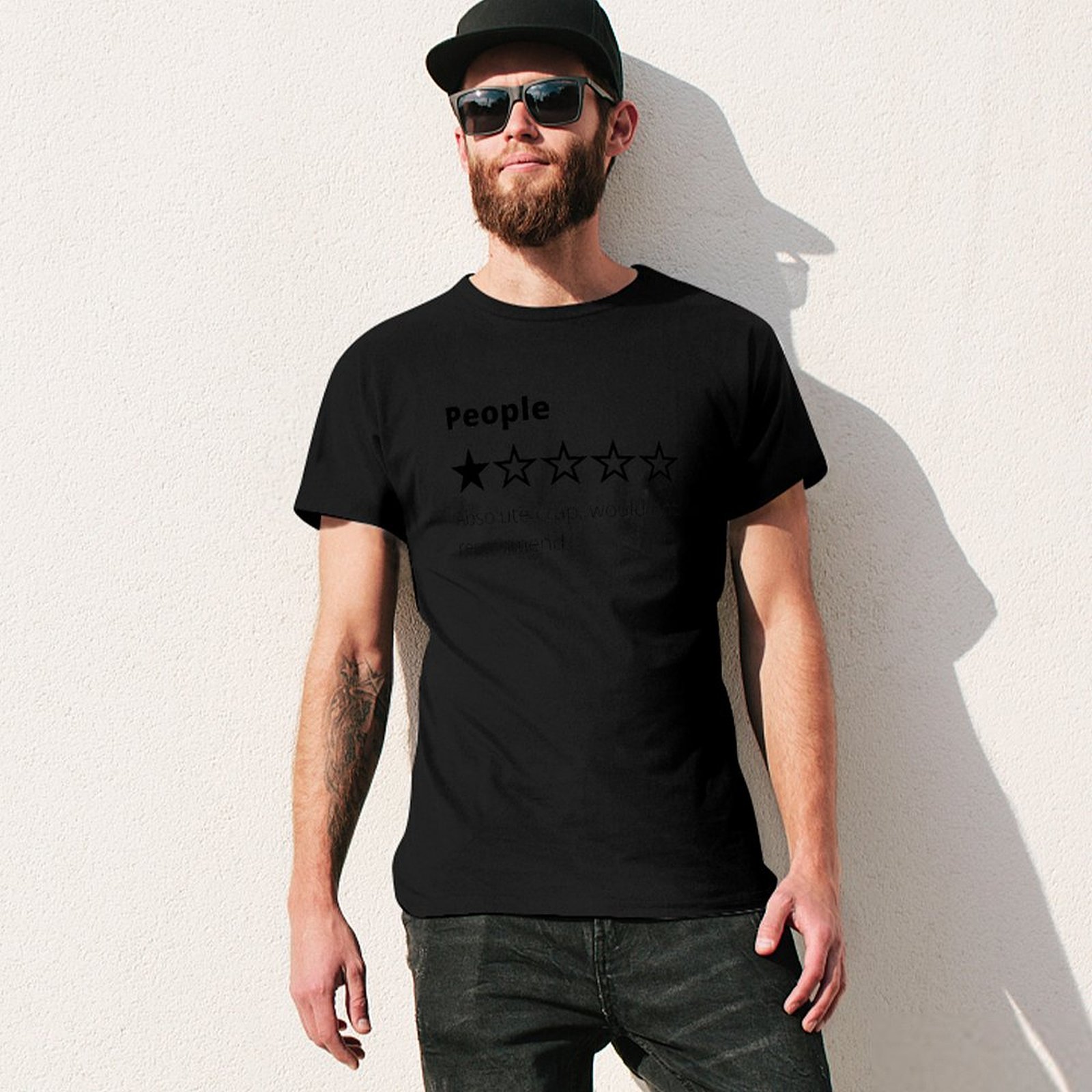 Review Of People T-Shirt Casua - Men'S Fashion Reviews 评论和价格