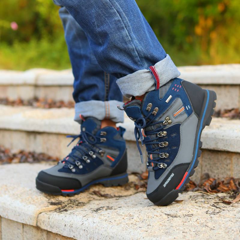 High End Men Hiking Shoe Quali - Men'S Fashion Hiking Boots 评论和价格
