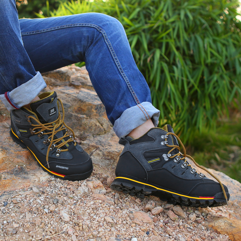 High End Men Hiking Shoe Quali - Men'S Fashion Hiking Boots 评论和价格