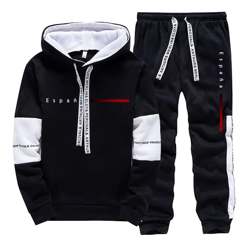 Spain Fashion Men's Set Hooded - Men'S Fashion Outfits 评论和价格