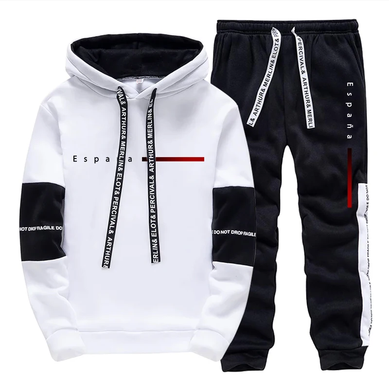 Spain Fashion Men's Set Hooded - Men'S Fashion Outfits 评论和价格