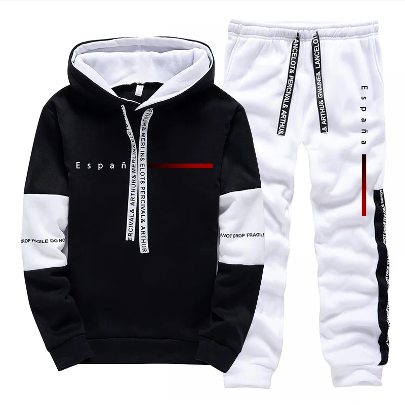 Spain Fashion Men's Set Hooded - Men'S Fashion Outfits 评论和价格