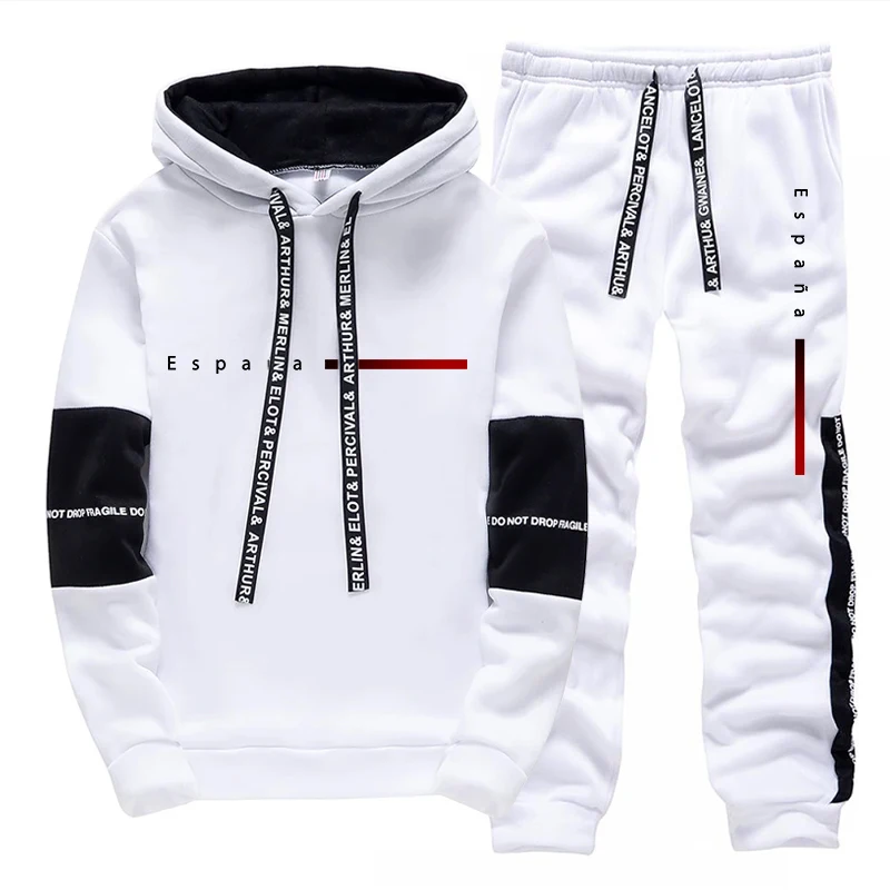 Spain Fashion Men's Set Hooded - Men'S Fashion Outfits 评论和价格