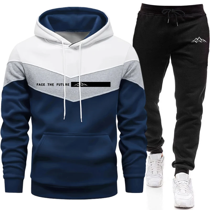 New Men's Tracksuit Fall Winte - Men'S Fashion Outfits 评论和价格
