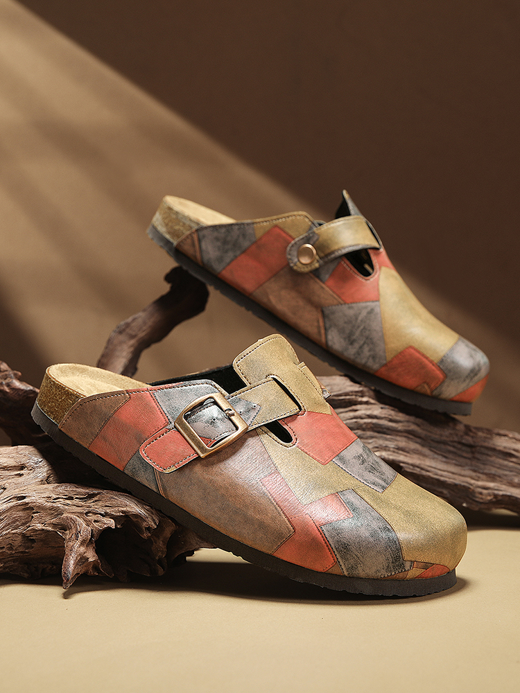 Unisex Cork Closed Toe Slipper - Men'S Fashion For 45 Years Old 评论和价格