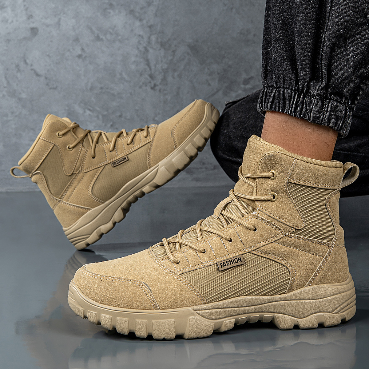 Men's shoes autumn and winter  - Men'S Fashion Hiking Boots 评论和价格