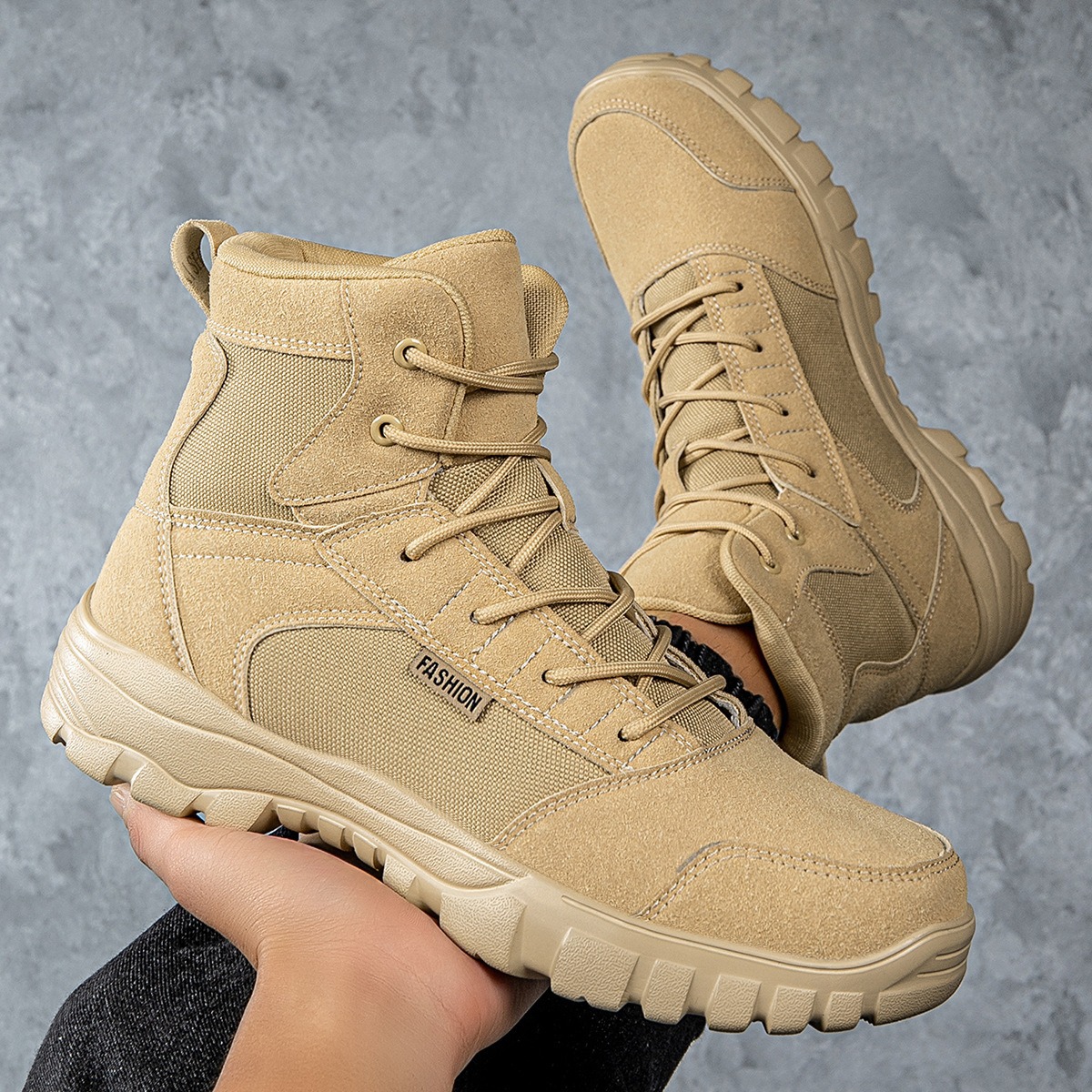 Men's shoes autumn and winter  - Men'S Fashion Hiking Boots 评论和价格