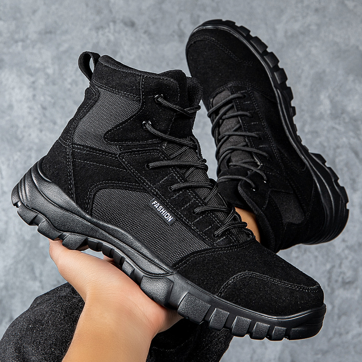 Men's shoes autumn and winter  - Men'S Fashion Hiking Boots 评论和价格