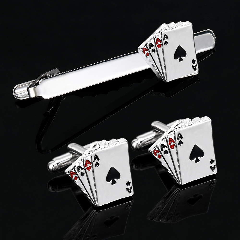 Men's Creative Poker Card Tie  - Men'S Fashion For 45 Years Old 评论和价格