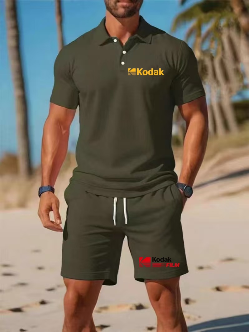 Kodak's new summer men's POLO  - Polo Shirt Slim 评论和价格