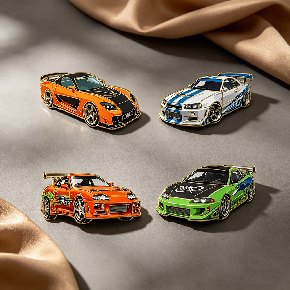 4pcs The Fast and the Furious  - Men'S Fashion Accessories 评论和价格