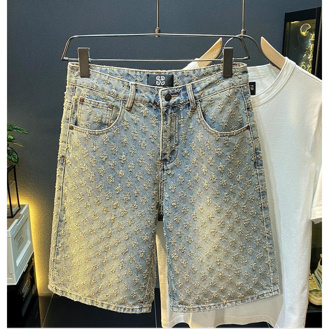 Summer High Street Denim Short - Mens Fashion Denim 评论和价格