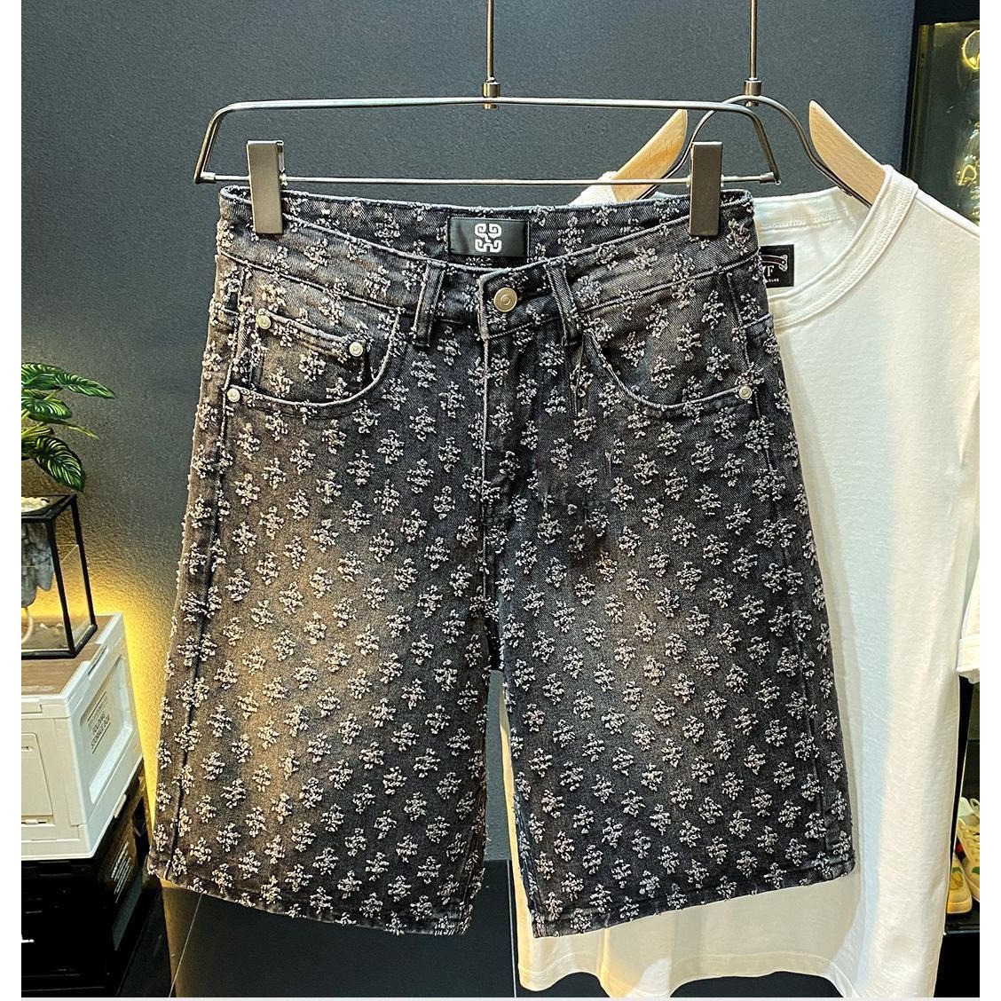 Summer High Street Denim Short - Mens Fashion Denim 评论和价格