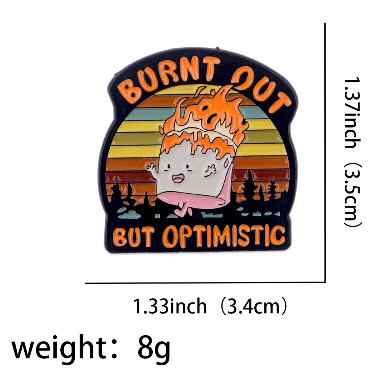 Fire Badges Enamel Pin Brooche - Men'S Fashion Accessories 评论和价格