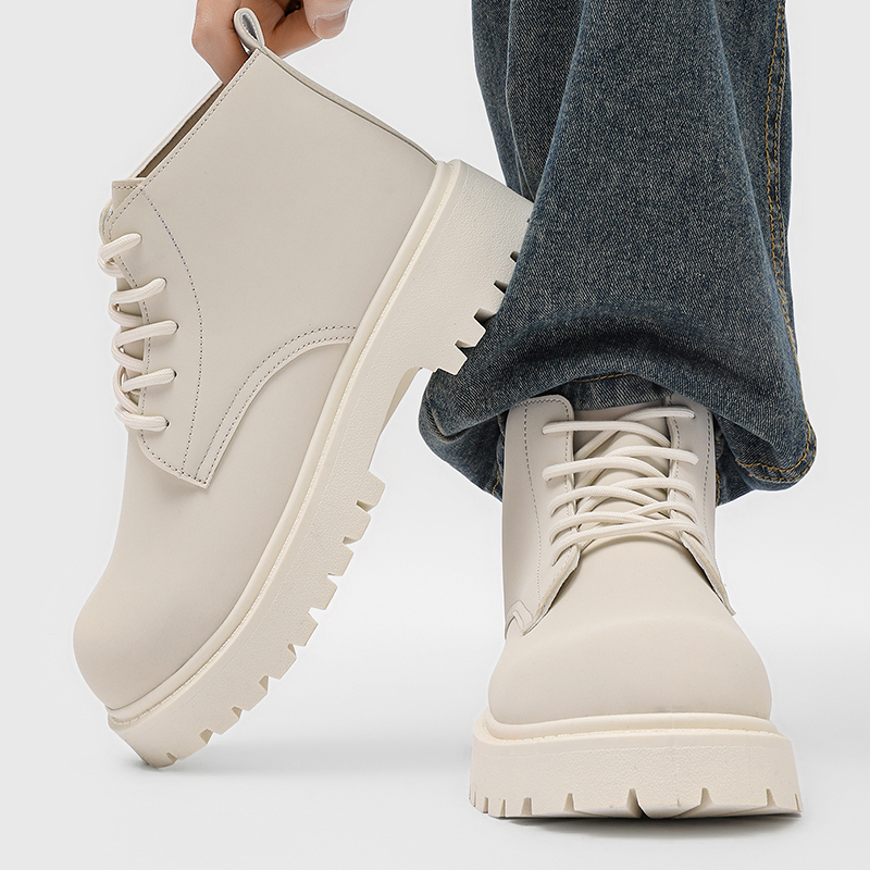 100%Genuine Leather Mens Boots - Men'S Fashion For 45 Years Old 评论和价格
