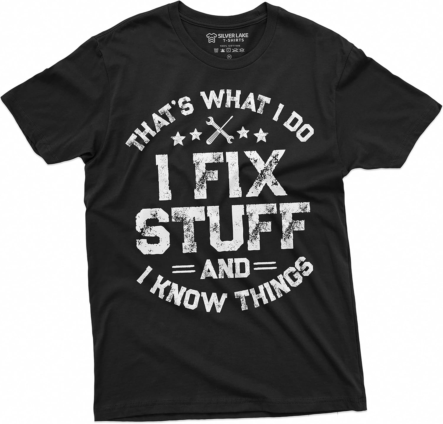 Men's Funny I Fix Stuff T-Shir - Men'S Fashion Garage 评论和价格
