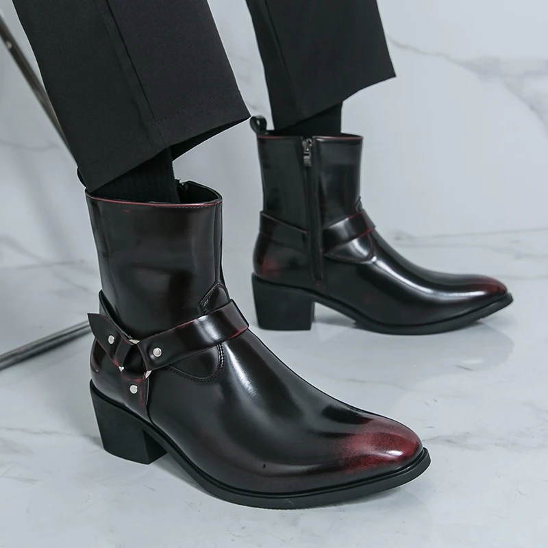 Classic Leather Men's Ankle Bo - Men'S Fashion Hiking Boots 评论和价格