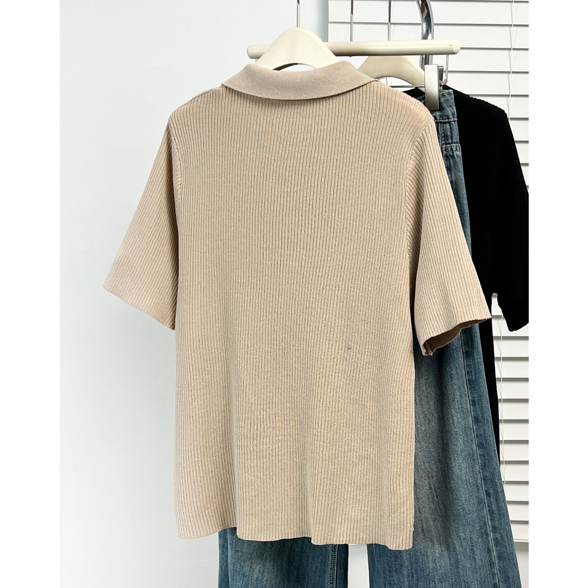 2026 Summer Plus Size Preppy S - Polo Shirt Slim 评论和价格