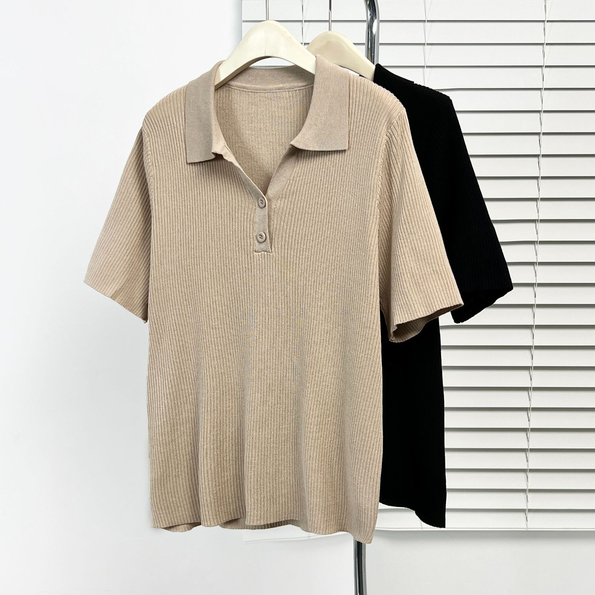 2026 Summer Plus Size Preppy S - Polo Shirt Slim 评论和价格