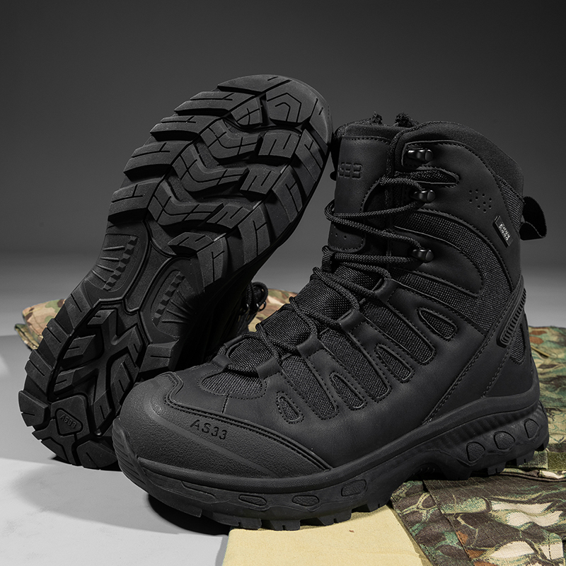 New Men Tactical Boots Militar - Men'S Fashion Hiking Boots 评论和价格