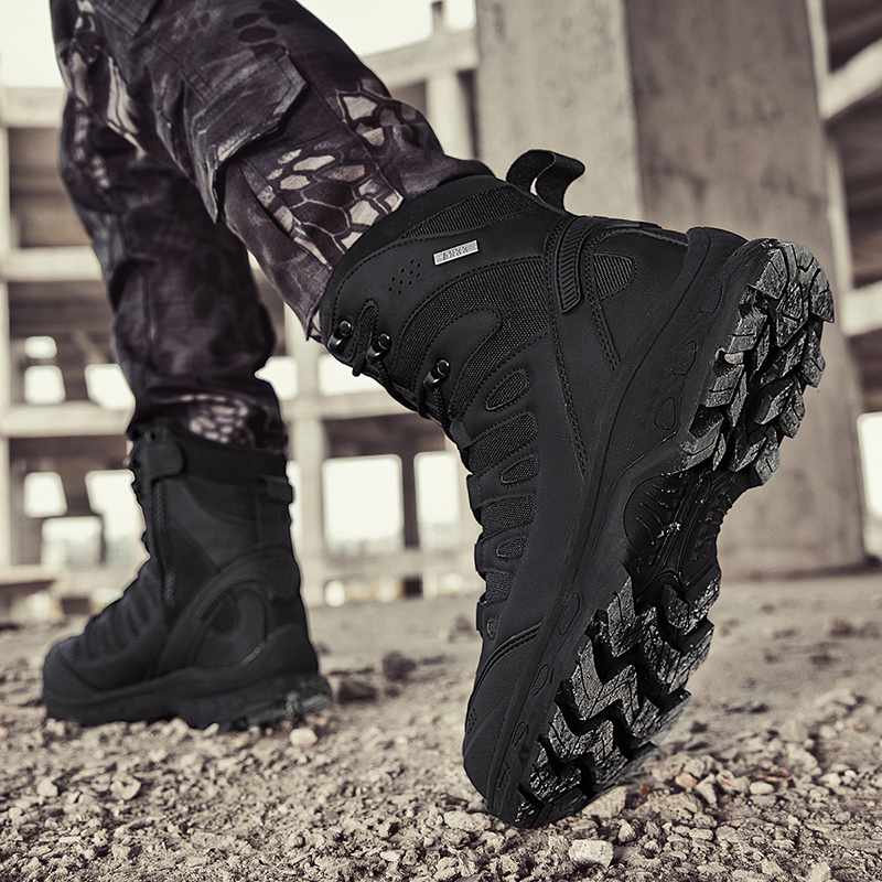New Men Tactical Boots Militar - Men'S Fashion Hiking Boots 评论和价格