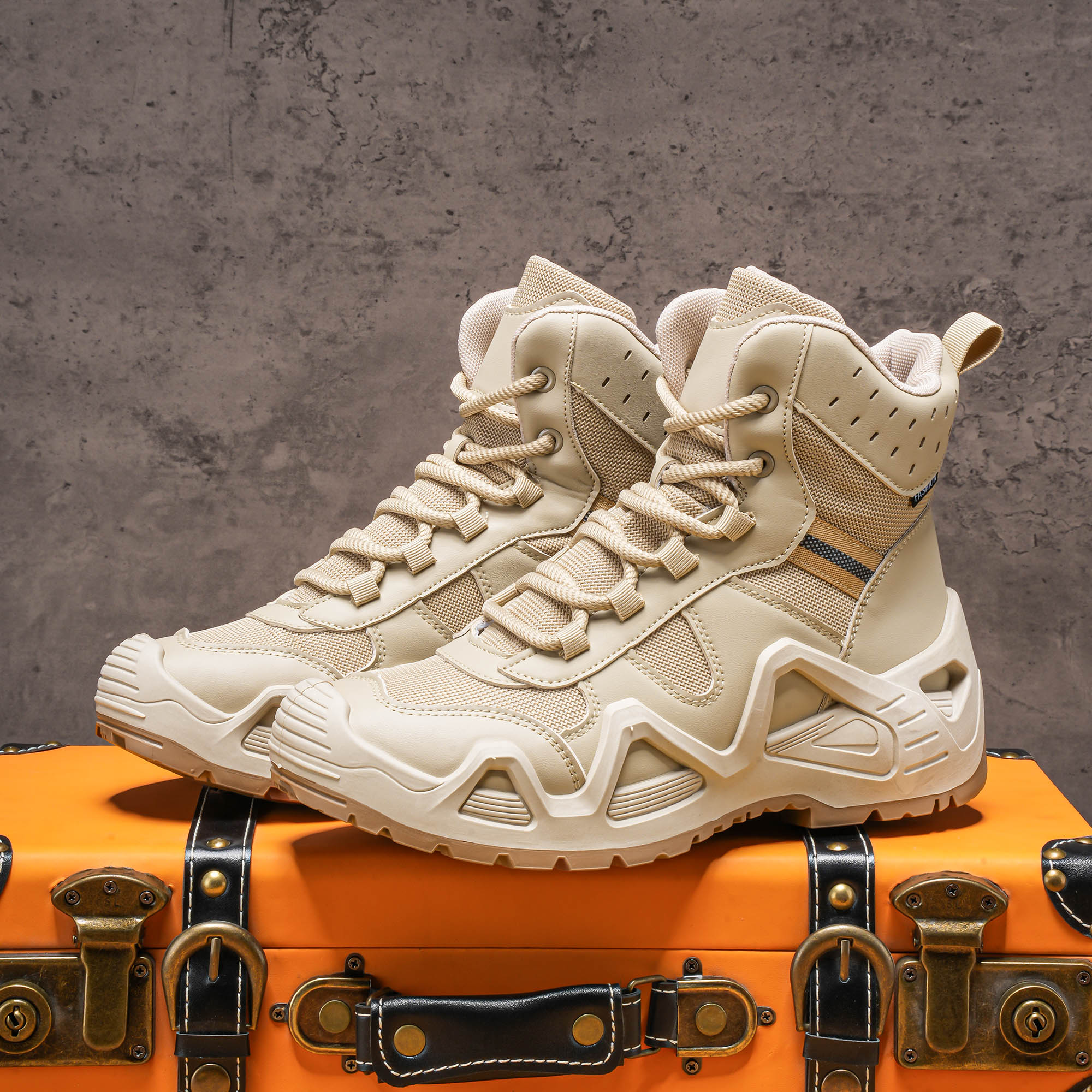 Men's high top boots, hiking b - Men'S Fashion Hiking Boots 评论和价格