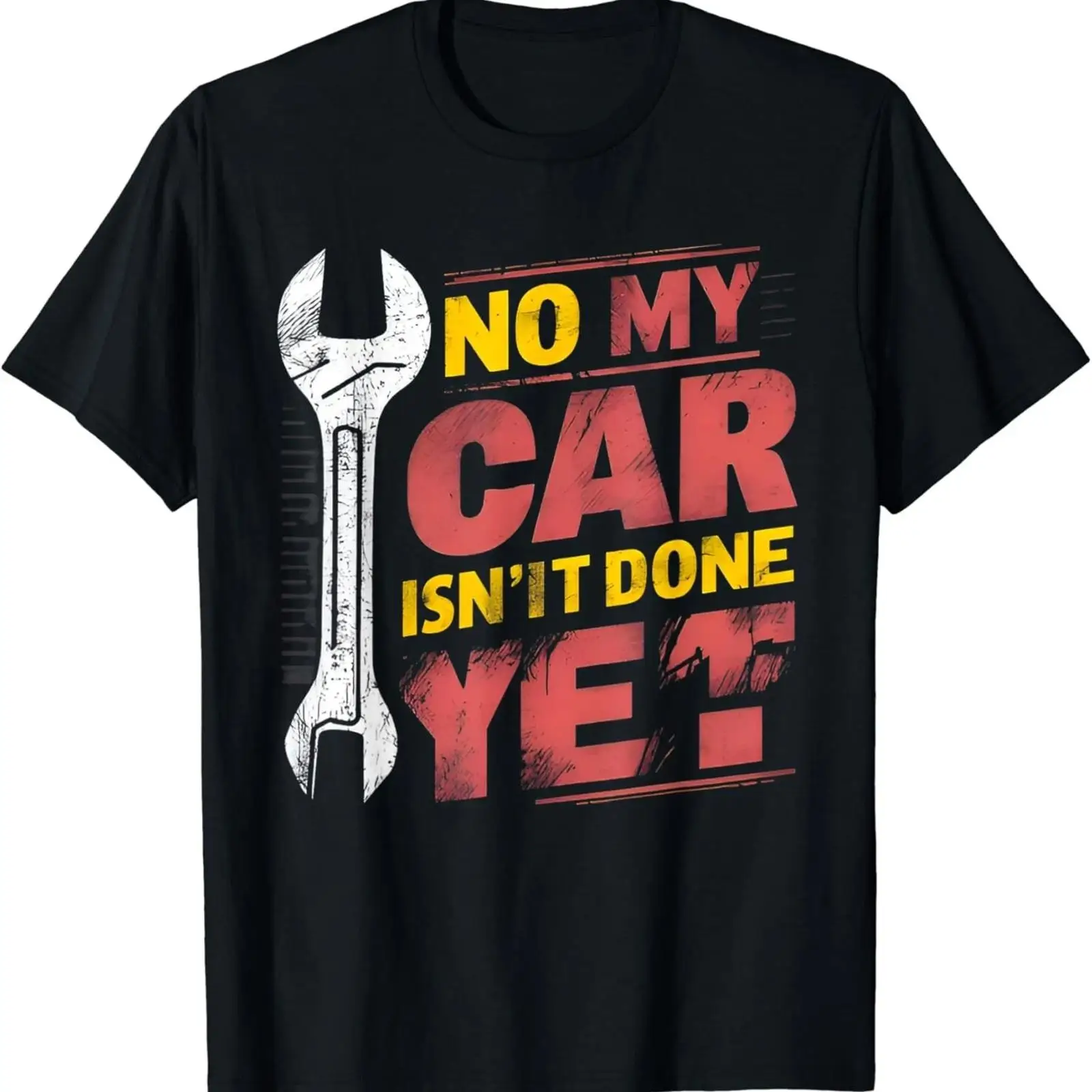 No My Car Isn_t Done Yet Funny - Men'S Fashion Garage 评论和价格