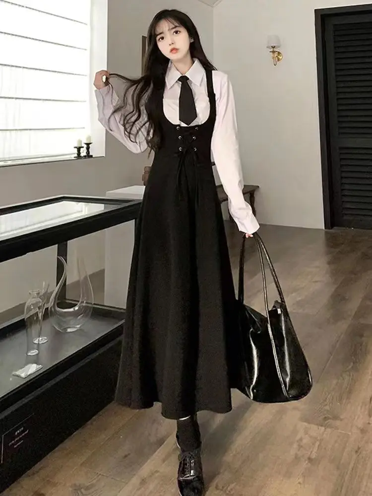 Chic Elegant Dress Sets Women  - Polo Shirt Slim 评论和价格