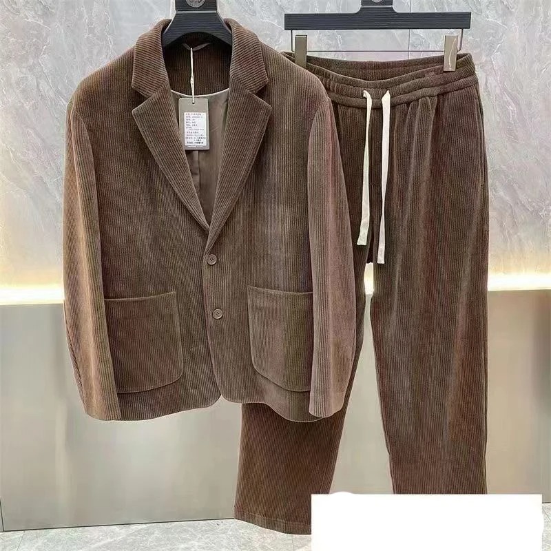 Fashion Suit Men's Spring Autu - Men'S Fashion Outfits 评论和价格