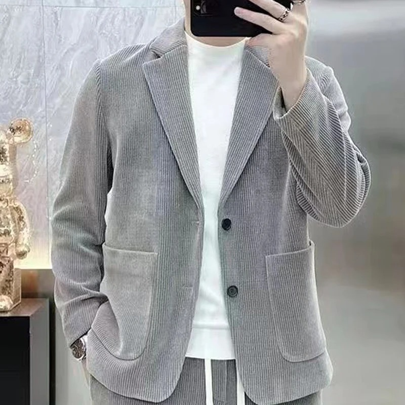 Fashion Suit Men's Spring Autu - Men'S Fashion Outfits 评论和价格