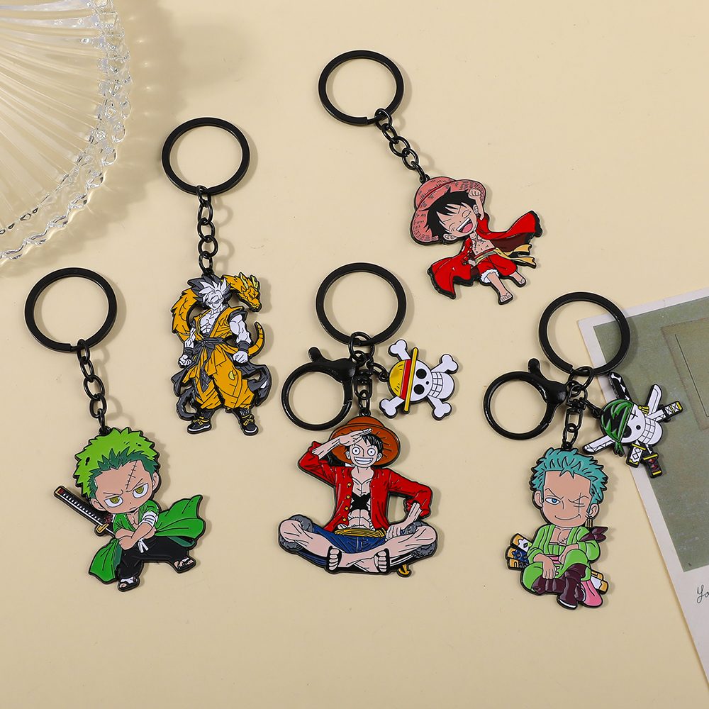 One Piece Anime Keychain Featu - Men'S Fashion Accessories 评论和价格