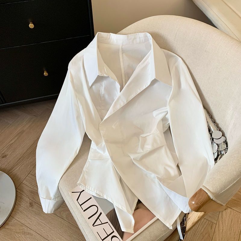 Designer Irregular Long sleeve - Polo Shirt Slim 评论和价格