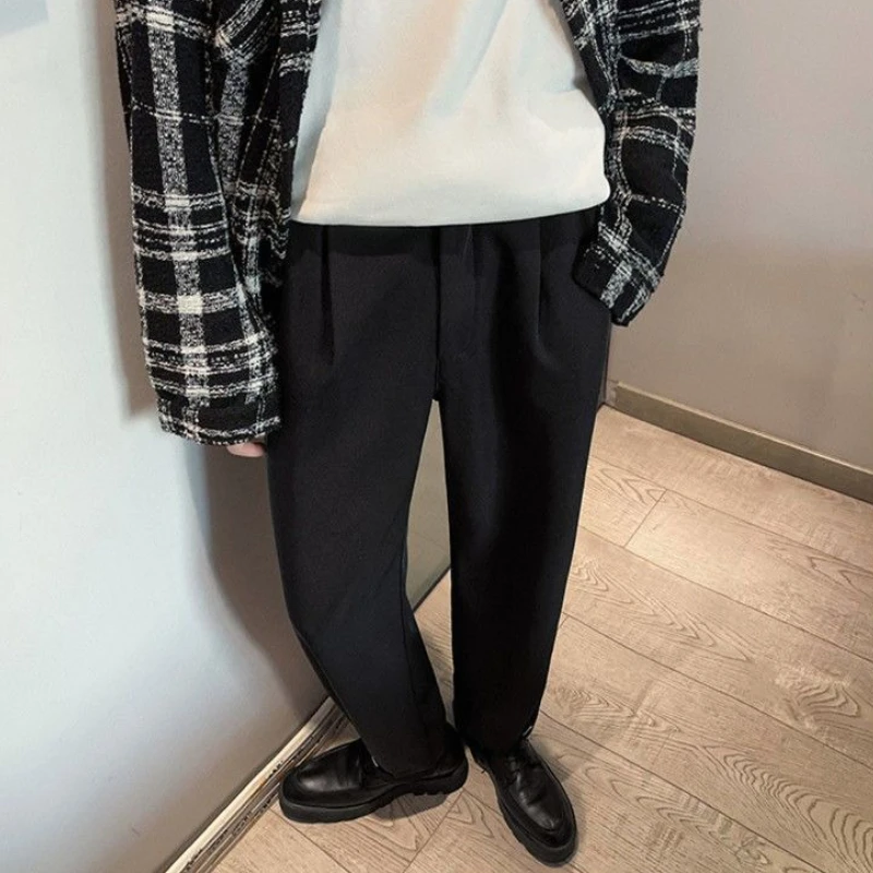 Draped Plain Male Suit Trouser - Men'S Fashion Reviews 评论和价格